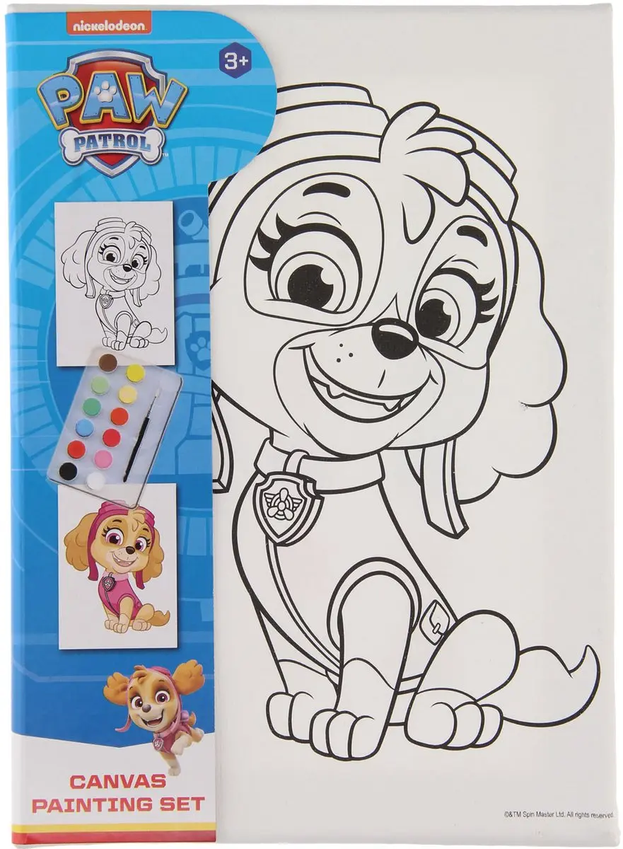 Paw Patrol Canvas Schilderset