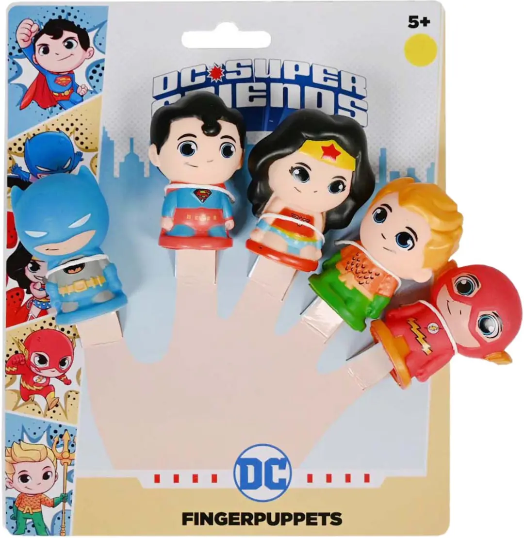 Johntoy DC Comics Vingerpopjes Set