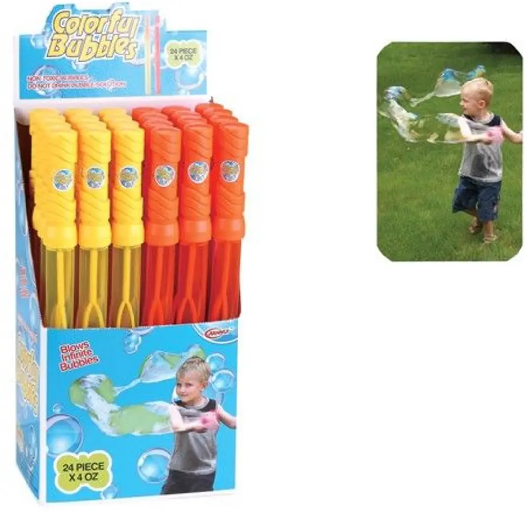 Bubble stick bellenblaas 24 stuks in een doos