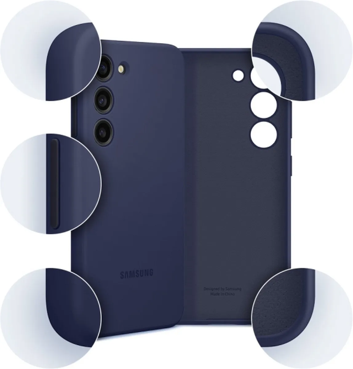 Samsung Siliconen Hoesje Galaxy S23 - Lavender - EF-PS911TVEGWW