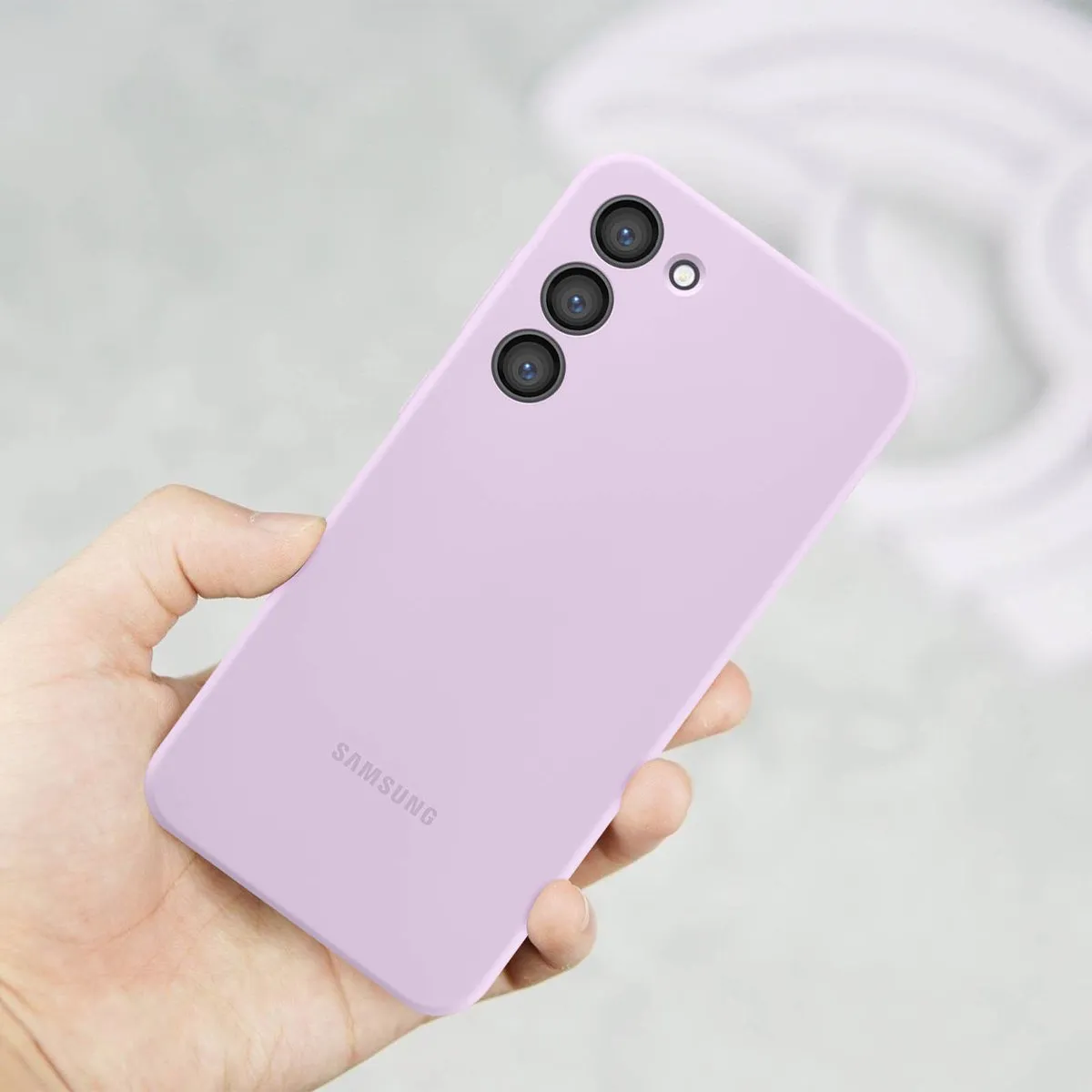 Samsung Siliconen Hoesje Galaxy S23 - Lavender - EF-PS911TVEGWW