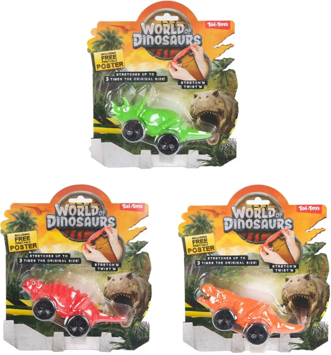 Toi-Toys Stretchy Dino Auto