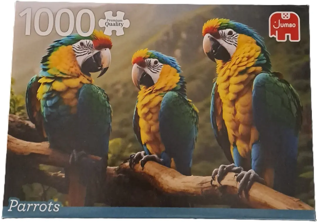 Jumbo puzzel Papegaaien 1000 stukjes