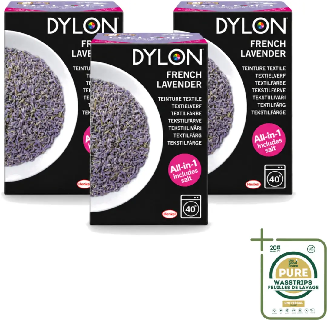 3 x Dylon