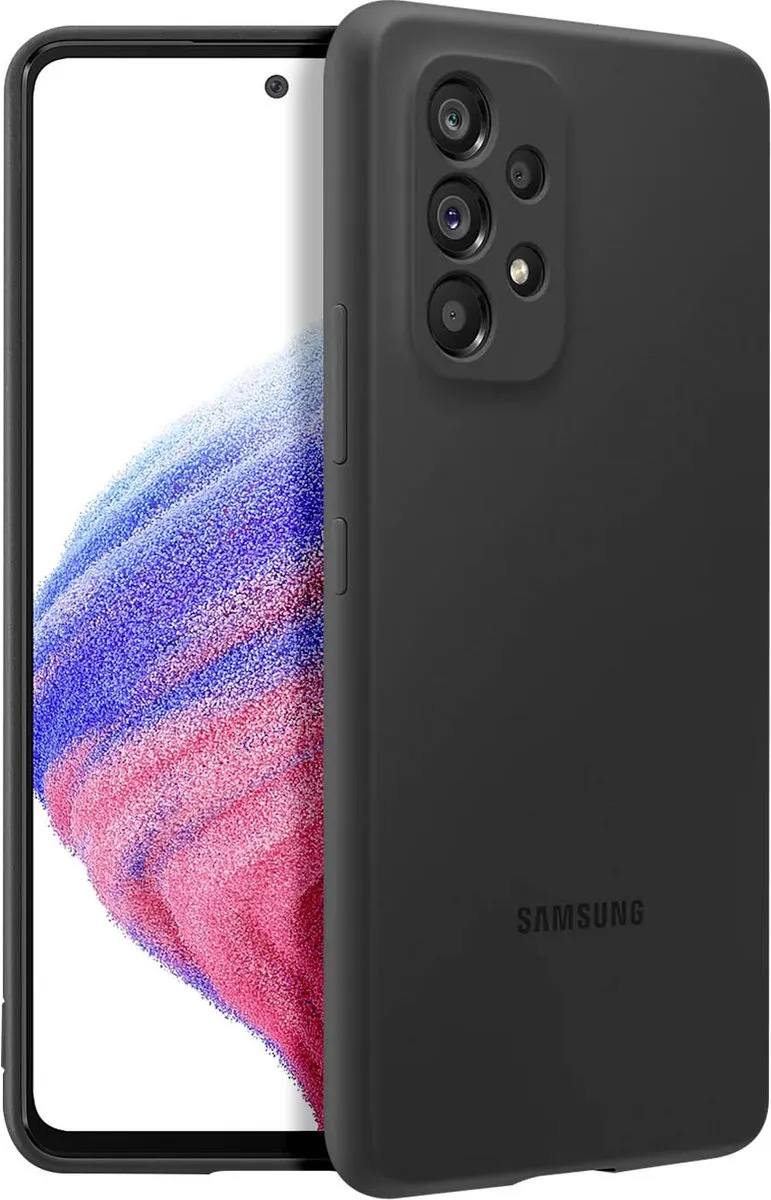 Samsung Siliconen Hoesje Galaxy A53 EF-PA536TLEGWW - Zwart