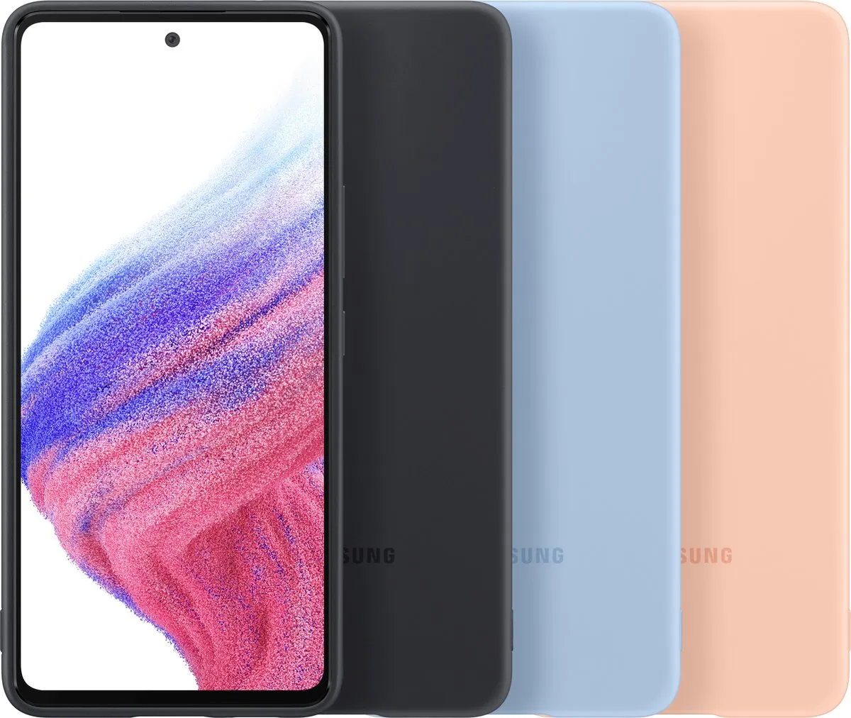 Samsung Siliconen Hoesje Galaxy A53 EF-PA536TLEGWW - Zwart