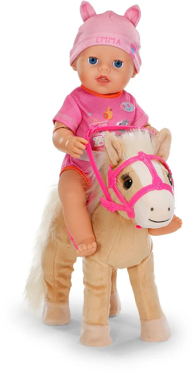 Baby Born Mijn Paard Cutie Pluche Speelgoed - Geluid & Loopfunctie - 840092 - afbeelding 5 van 6