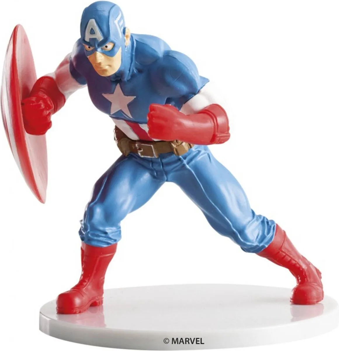 Marvel Avengers Captain America Cake Topper 9cm