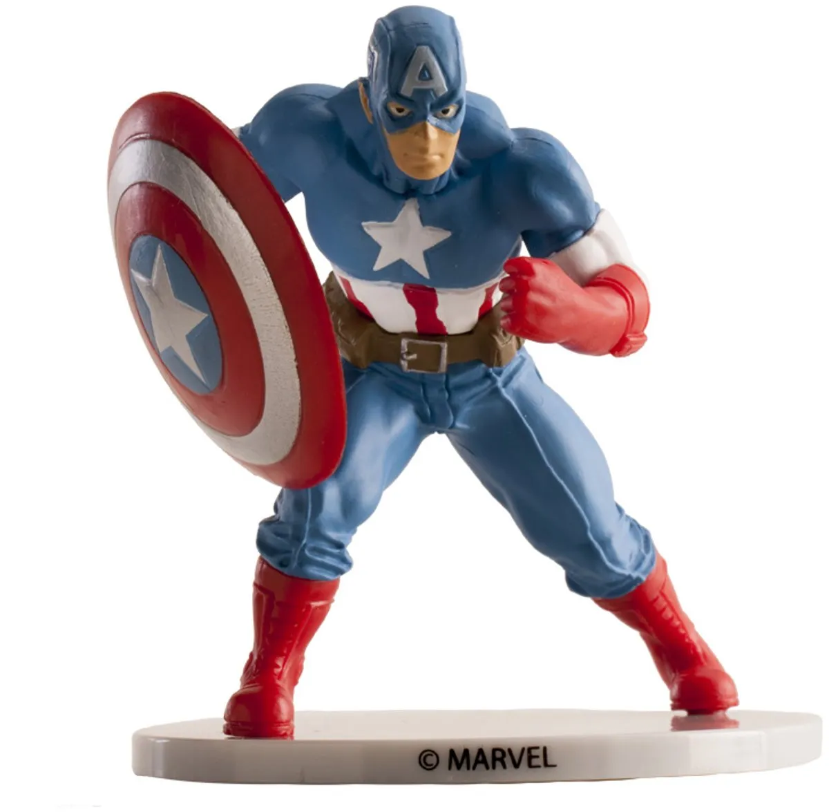 Marvel Avengers Captain America Cake Topper 9cm