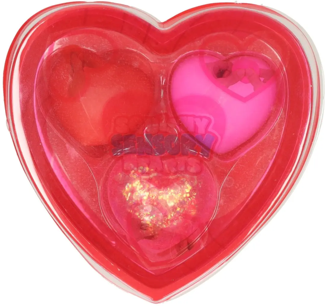 Squishy Sensorische Hartjes 4cm