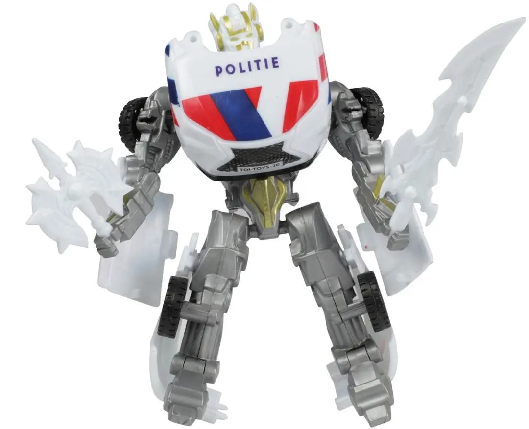 Toi-Toys Roboforces Veranderrobot Politieauto 30150A - Multi - afbeelding 5 van 6