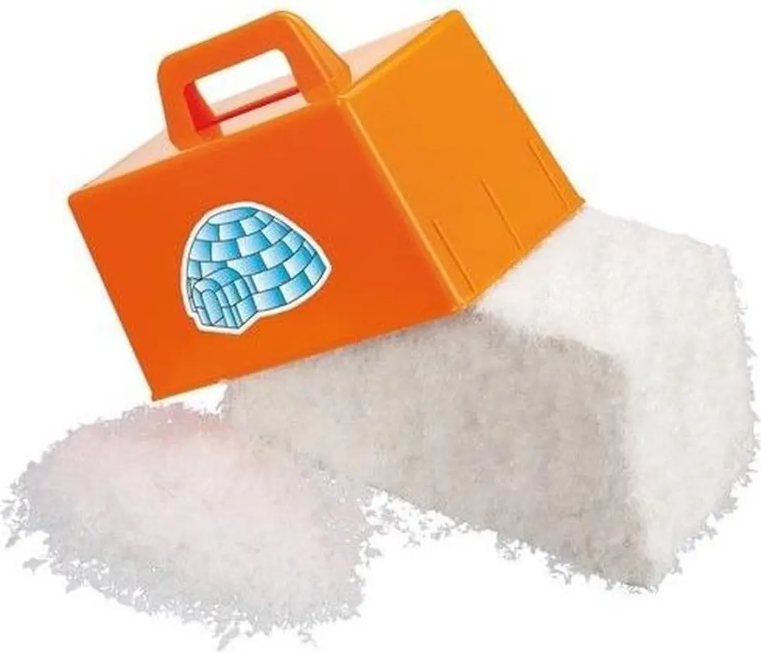 Vdm Sneeuwblokmaker Kunststof Oranje 22 X 11 Cm