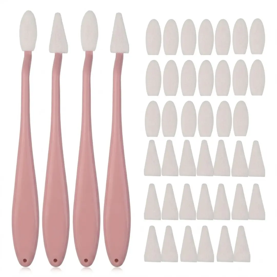 Roze wit doezelaars set 4 stuks dubbelzijdige doezelaars voor tekenen en schetse