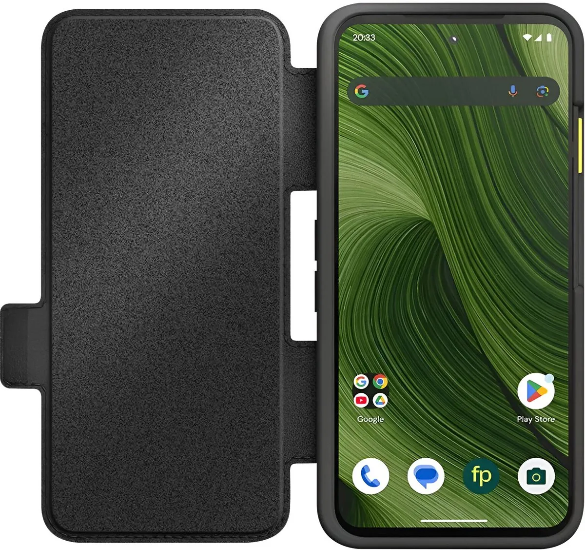 Fairphone 6 Flip Case Horizon Zwart - F6FLIP-1ZW-WW1