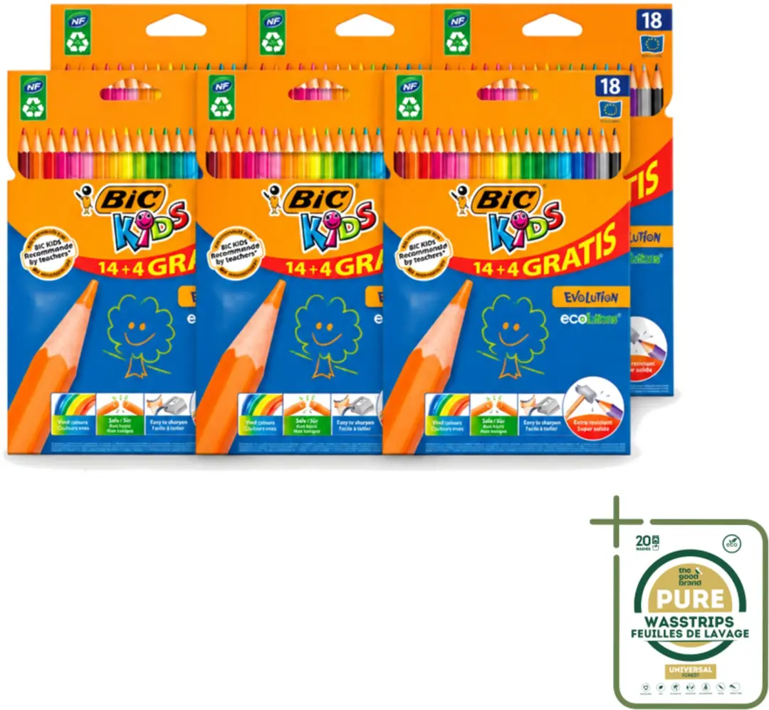 6 x Bic Kids