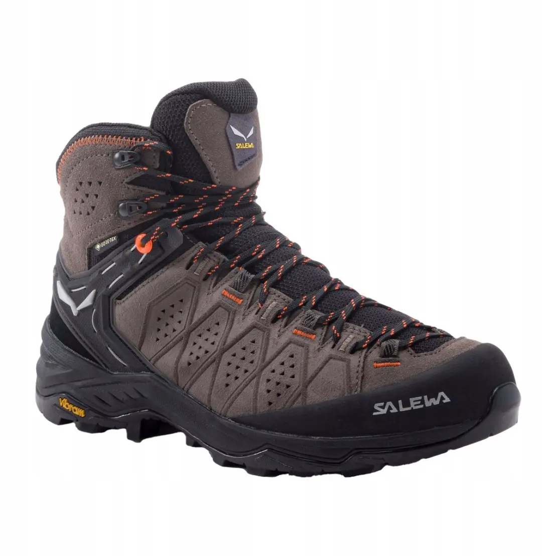 Salewa Alp Trainer 2 Mid GTX Schoenen - 40.5 - Grijs/Zwart - afbeelding 2 van 6