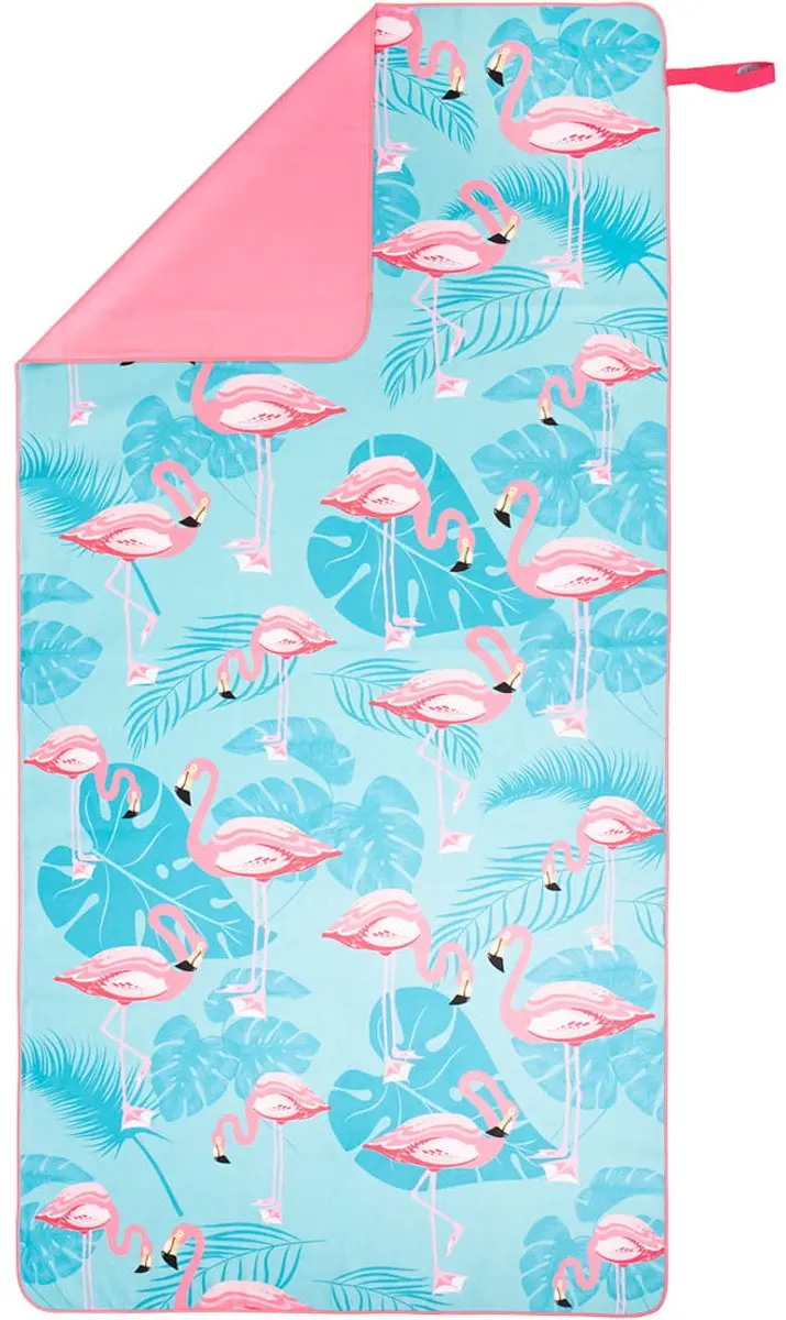 Nils Camp Microvezel Strandlaken 160x80cm - Bloemen - afbeelding 2 van 6
