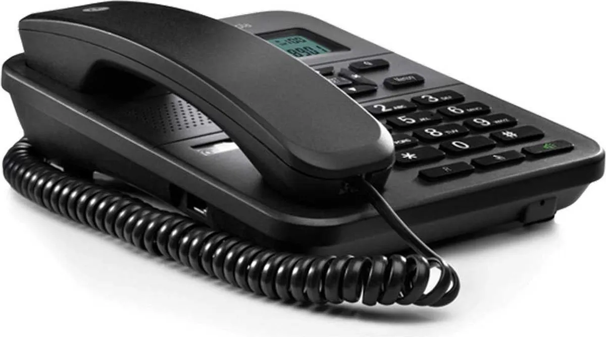 Motorola CT202 Vaste Telefoon - Zwart