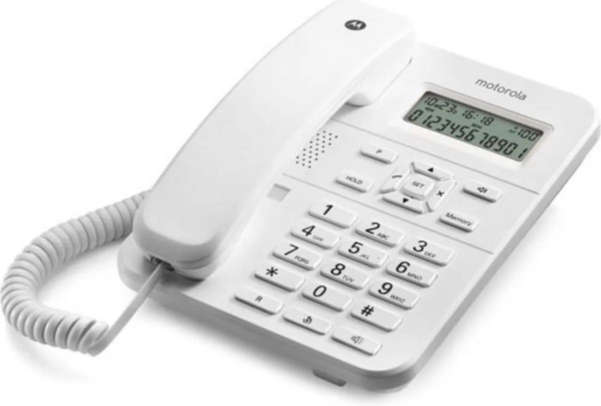 Motorola CT202 Vaste Telefoon - Zwart