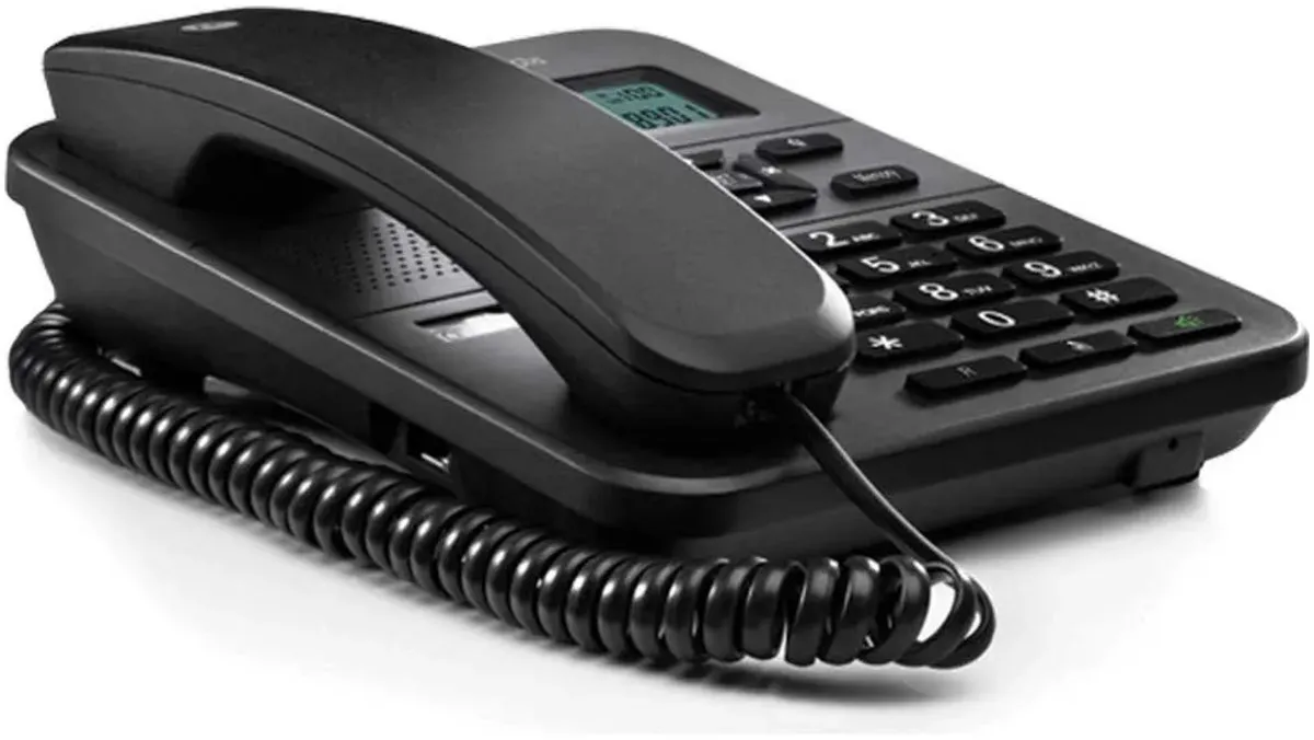 Motorola CT202 Vaste Telefoon - Zwart - afbeelding 6 van 6