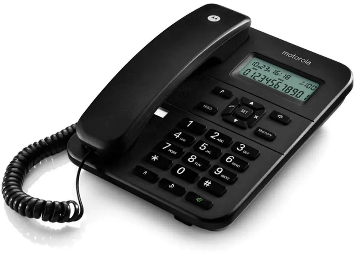 Motorola CT202 Vaste Telefoon - Zwart
