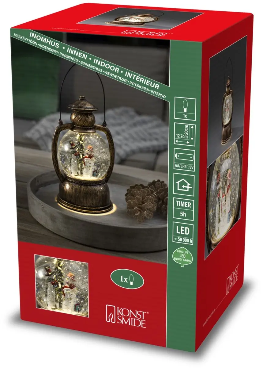 Konstsmide 3498 LED Sneeuwlantaarn Warmwit - afbeelding 3 van 6