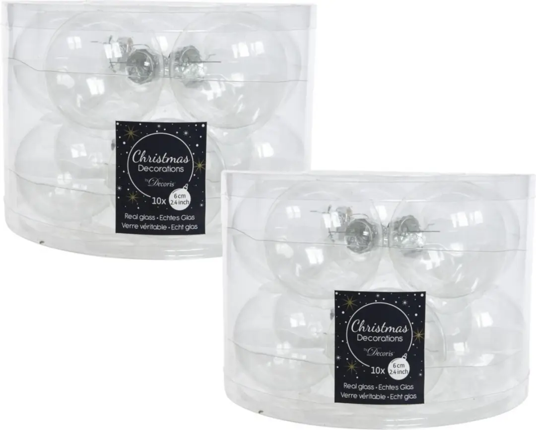 Decoris Kerstballen set