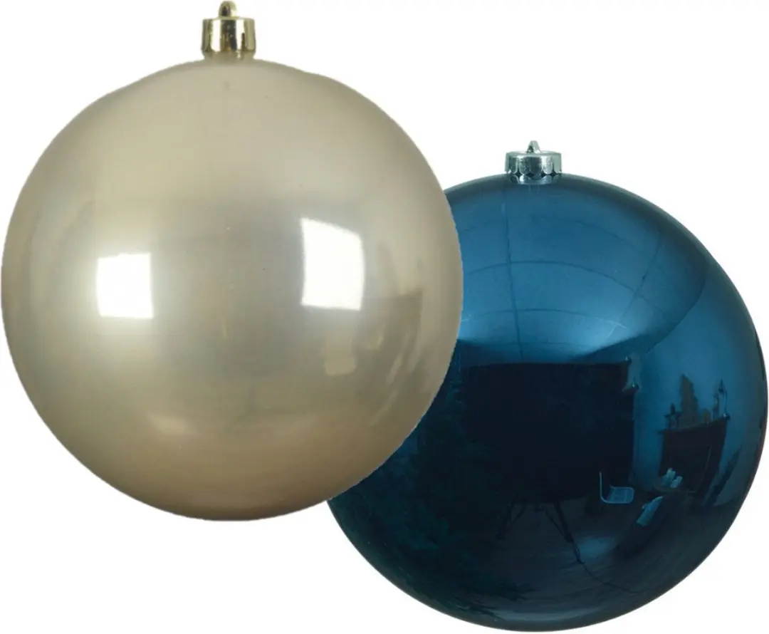Grote decoratie kerstballen