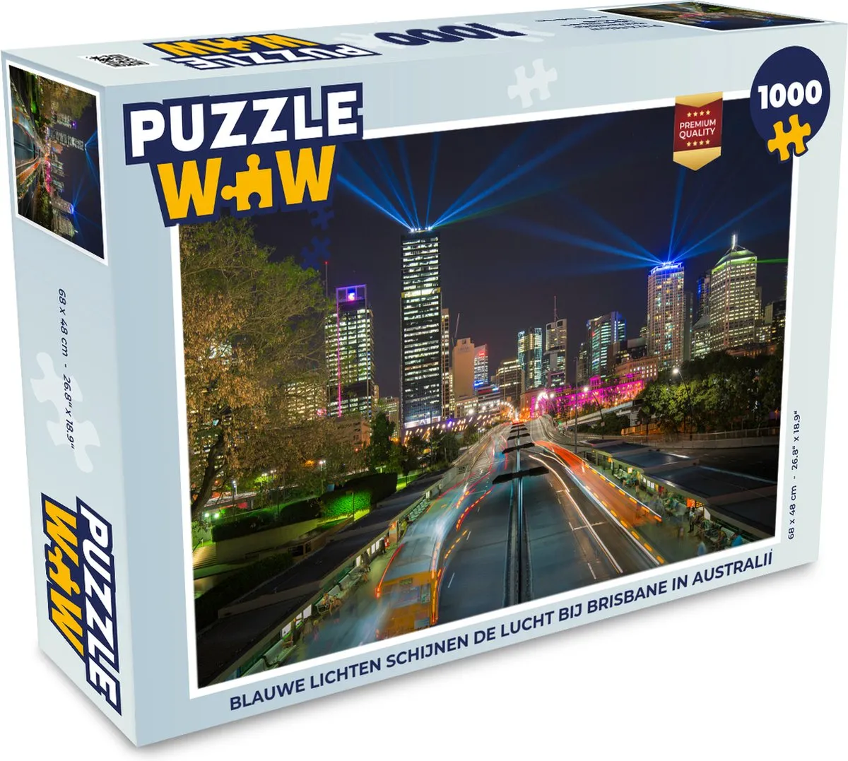 PuzzleWow Legpuzzel 1000 Stuks