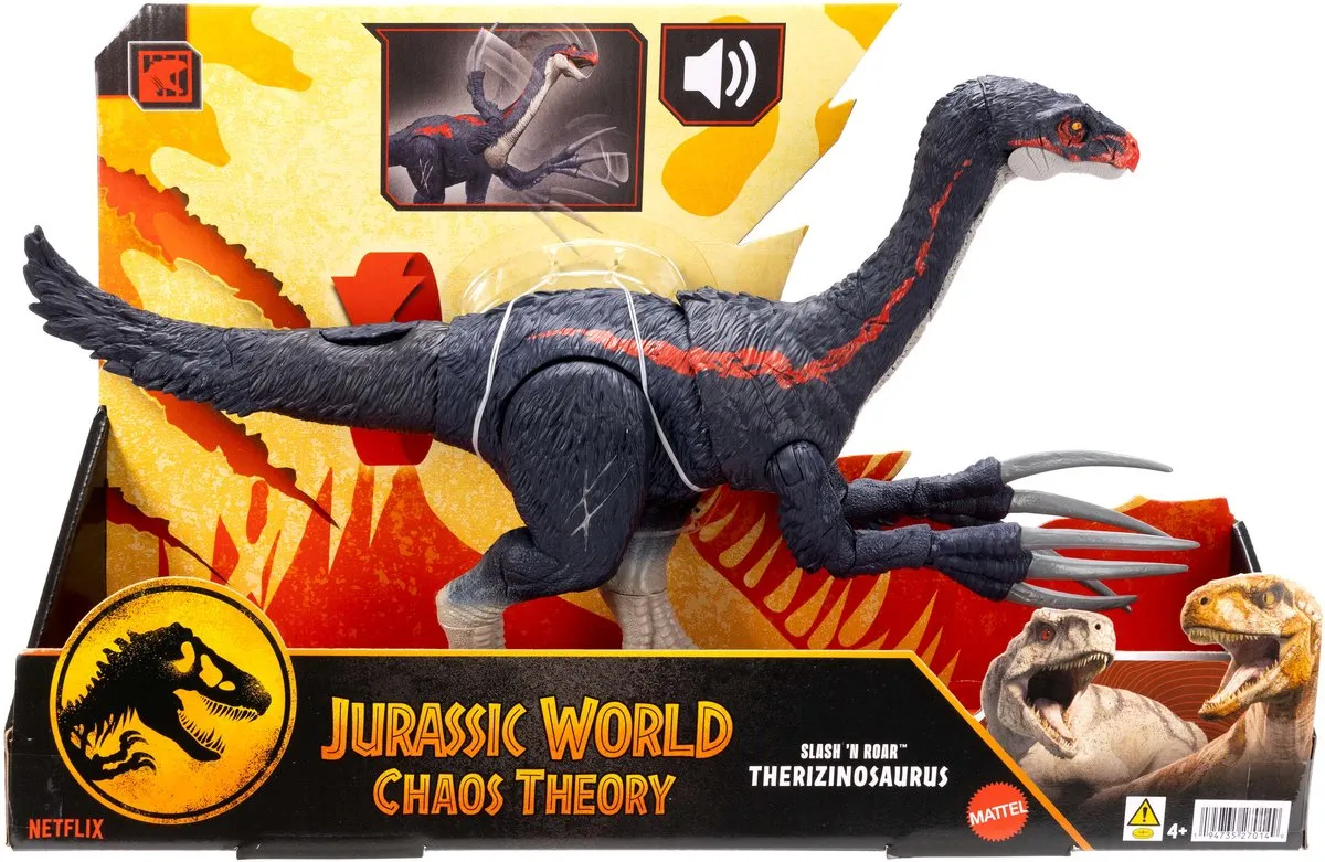 Jurassic World Therizinosaurus Chaos Theory - Multicolor