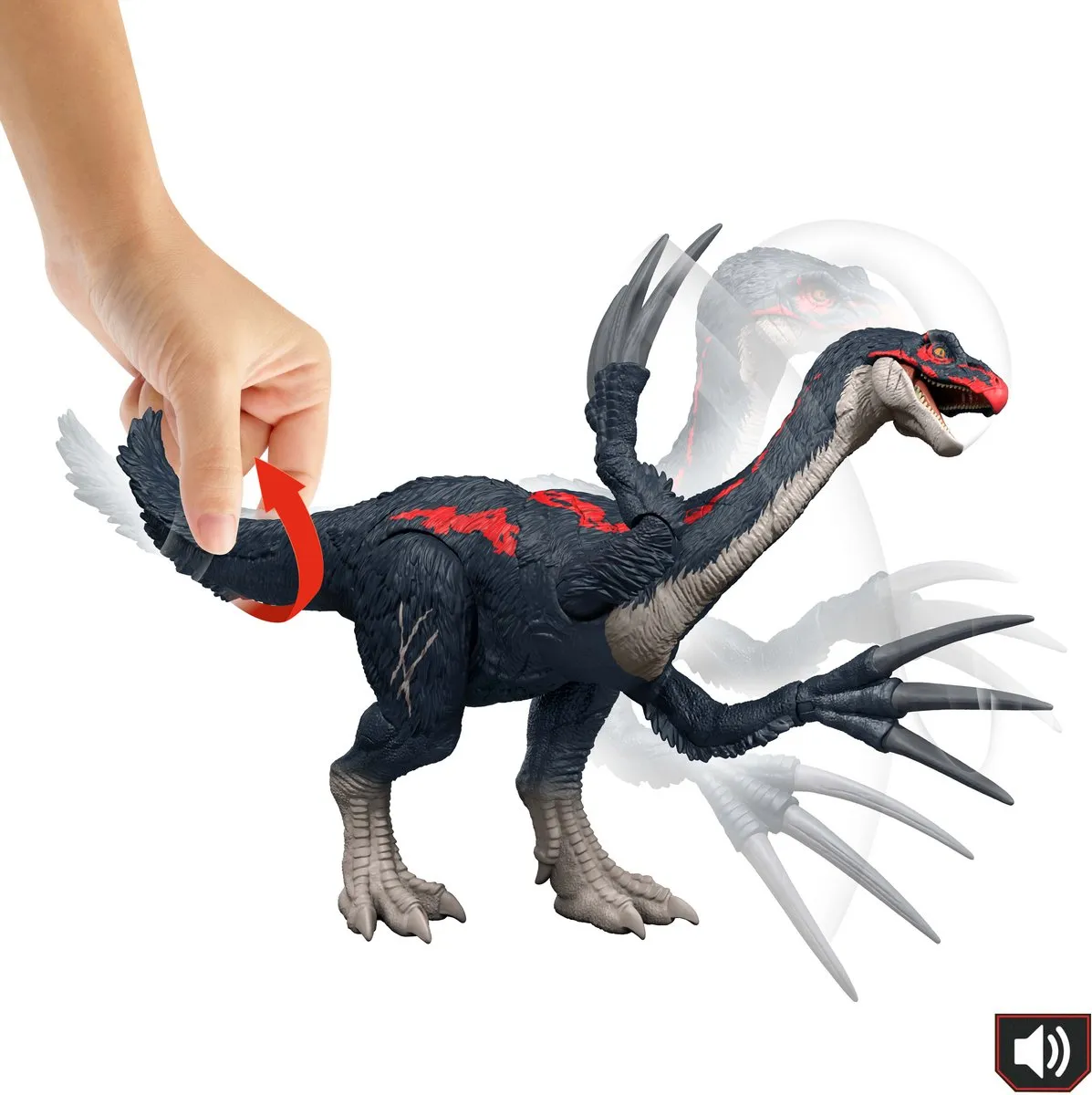 Jurassic World Therizinosaurus Chaos Theory - Multicolor