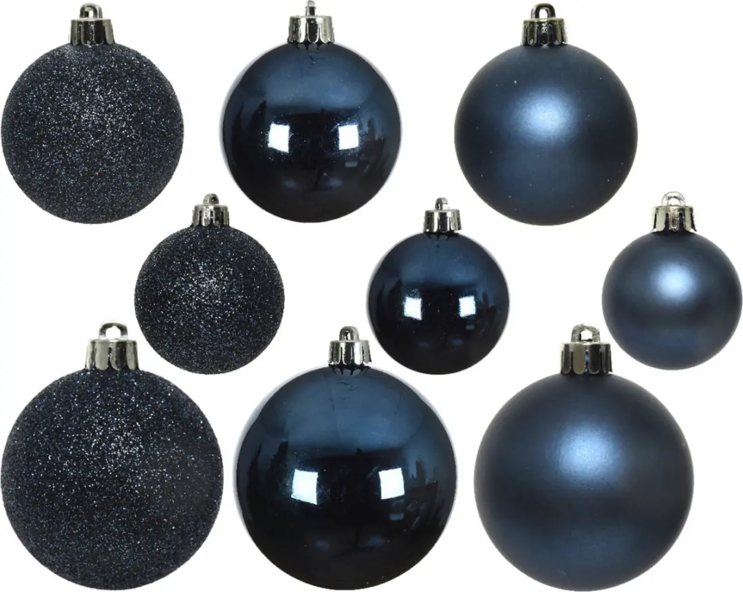 Kerstballen Donkerblauw