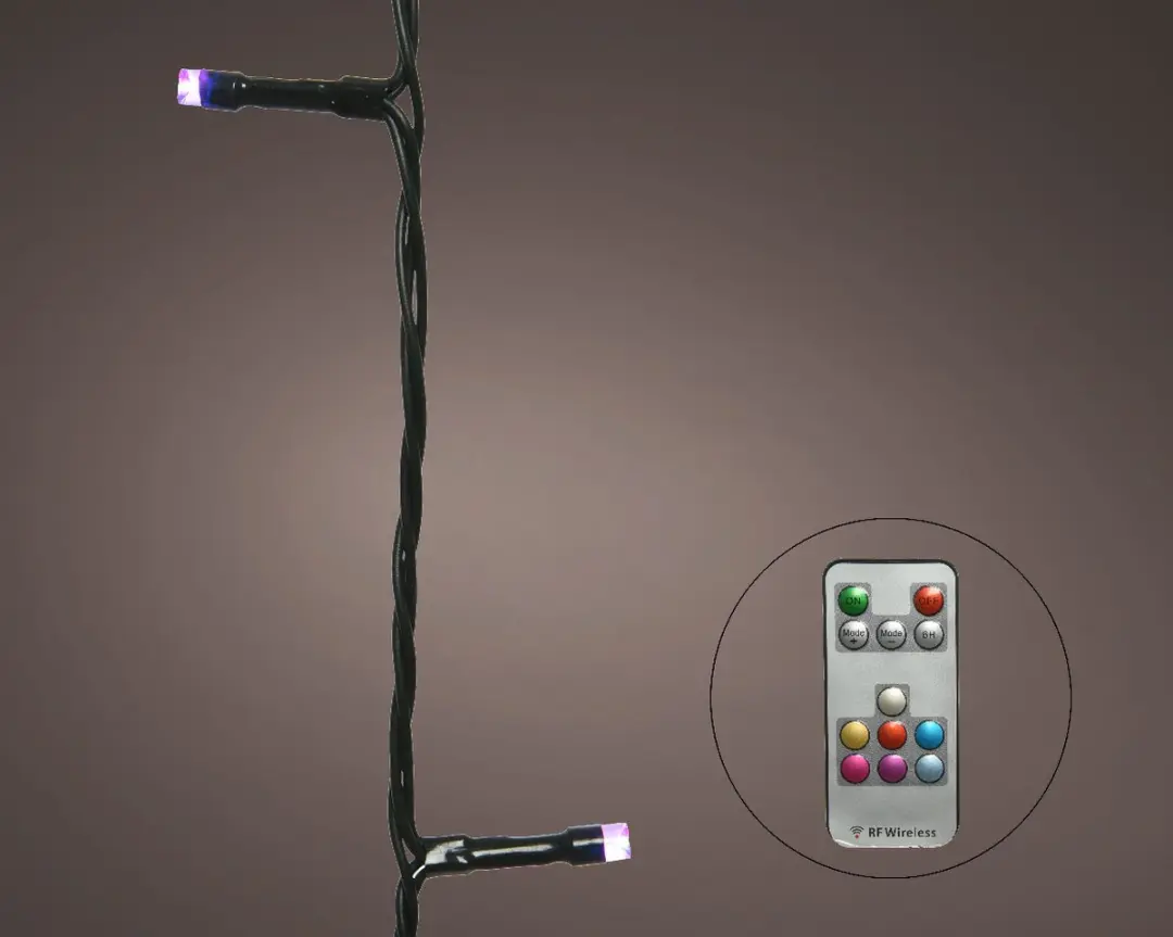 Lumineo RGB-W Kerstboomverlichting 19,9m