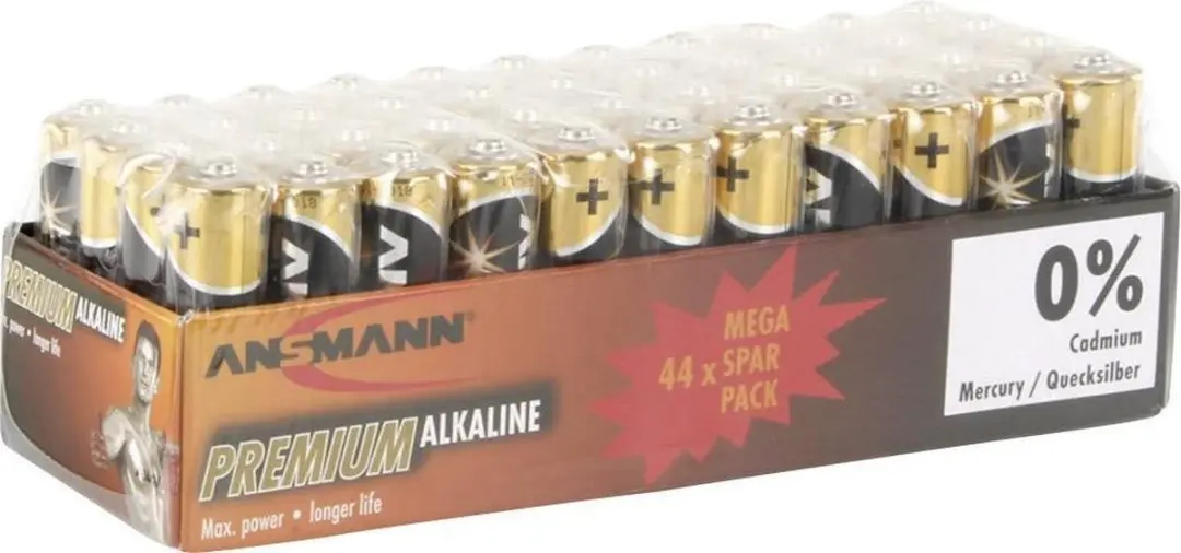 Ansmann LR03 AAA Alkaline Batterijen - 44 Stuks - afbeelding 2 van 3