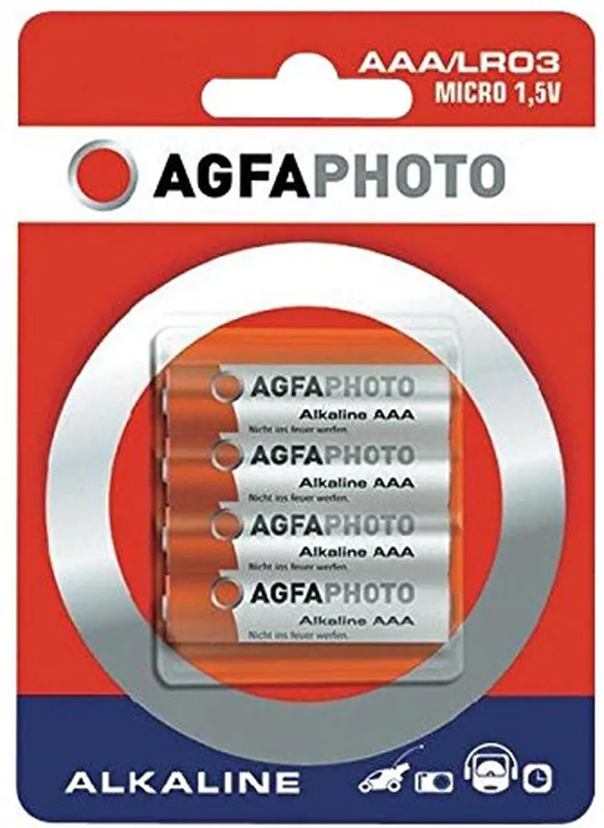AgfaPhoto AAA Batterijen - 4 Stuks - afbeelding 2 van 4