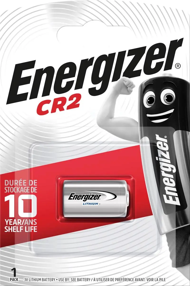 Energizer CR2 Lithium Foto Batterijen