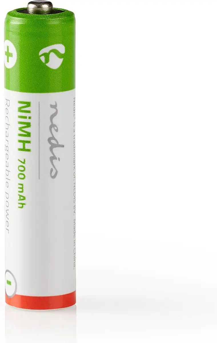 Nedis AAA Oplaadbare NiMH Batterij 700mAh - 4 Stuks - afbeelding 2 van 6
