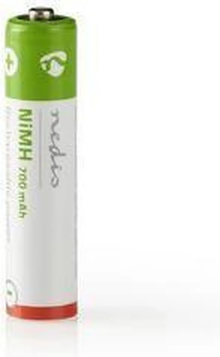 Nedis AAA Oplaadbare NiMH Batterij 700mAh - 4 Stuks - afbeelding 6 van 6