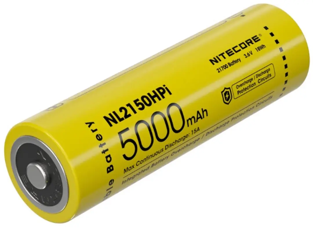 Nitecore NL2150HPi Oplaadbare 21700 Li-Ion Batterij 5000mAh
