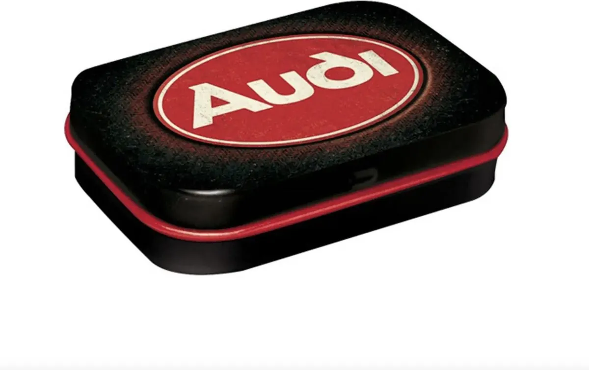Audi Pepermunt Blik