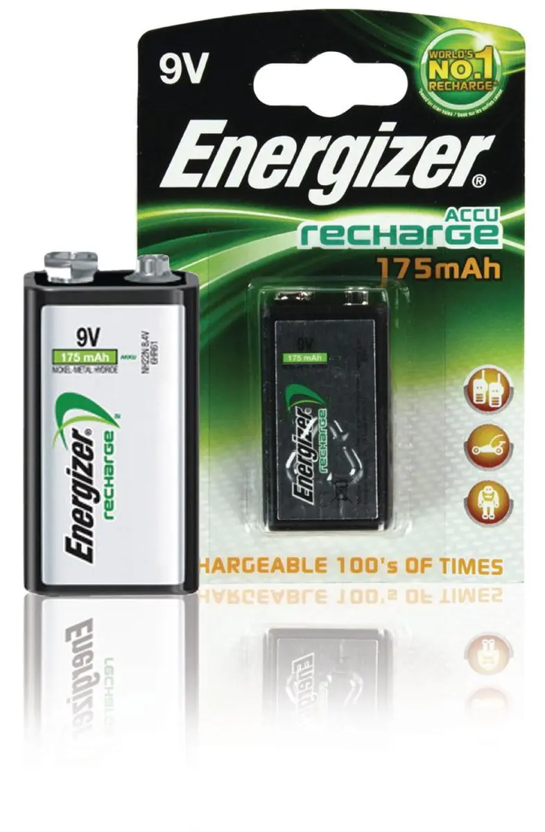 Energizer 9V ENRPP3P1 Accu - 175mAh - afbeelding 3 van 6