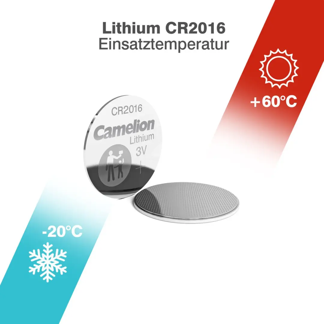 Camelion Knoopcellen 6 Stuks - 2x CR2032/CR2025/CR2016 - afbeelding 4 van 6