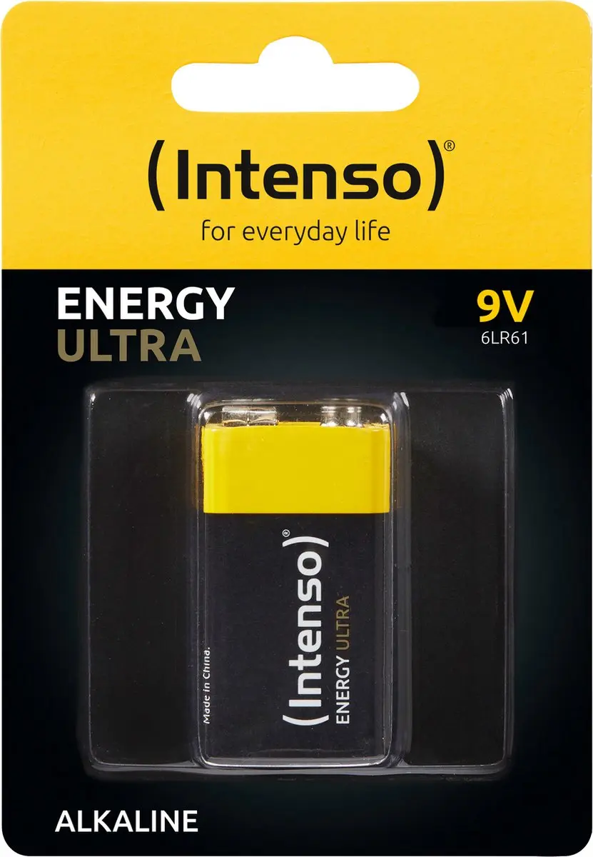 Intenso Energy Ultra 9V Batterij 560mAh - 7501451 - afbeelding 2 van 3