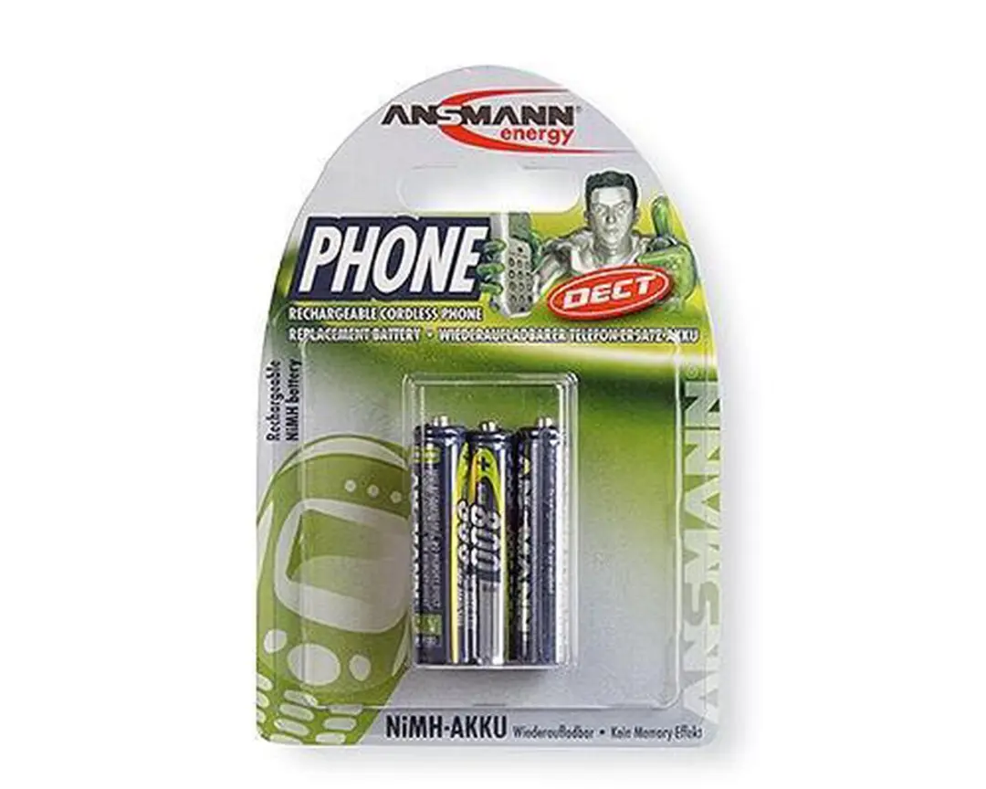 Ansmann AAA Batterijen 800mAh - 3 Stuks - afbeelding 5 van 6