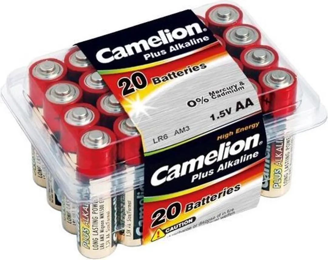 Camelion LR6-PB20 AA Alkaline Batterijen
