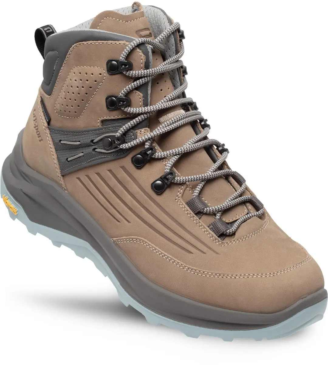 Grisport Outlander Mid Dames Wandelschoenen 38 - Beige/Light Blue