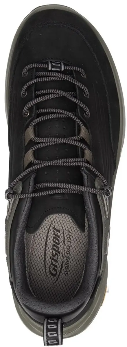 Grisport Outlander Low Wandelschoen 15601-167 - Heren - Zwart/Green - afbeelding 2 van 6