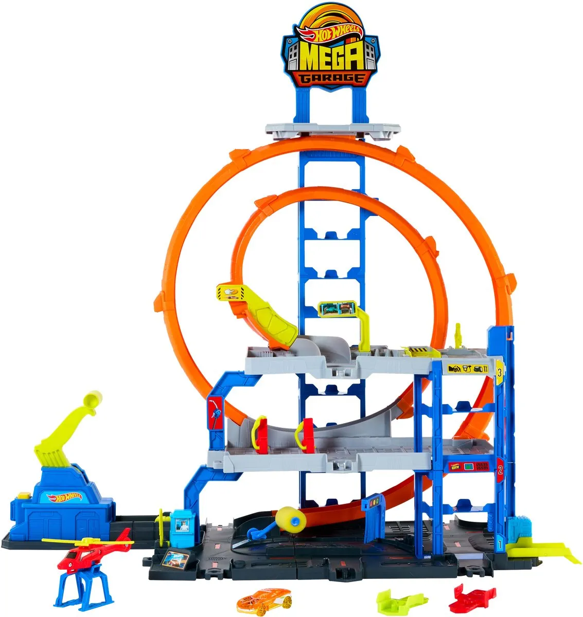 Hot Wheels Mega Loop Garage JBM74 Racebaan