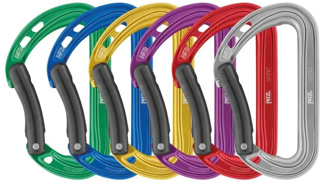 Petzl Spirit Karabijnhaak - 6 Stuks - Multicolor - afbeelding 4 van 4