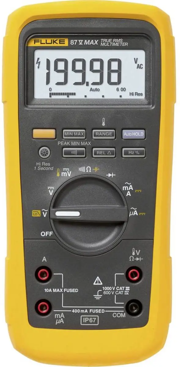 Fluke 87V-MAX Digitaal Multimeter